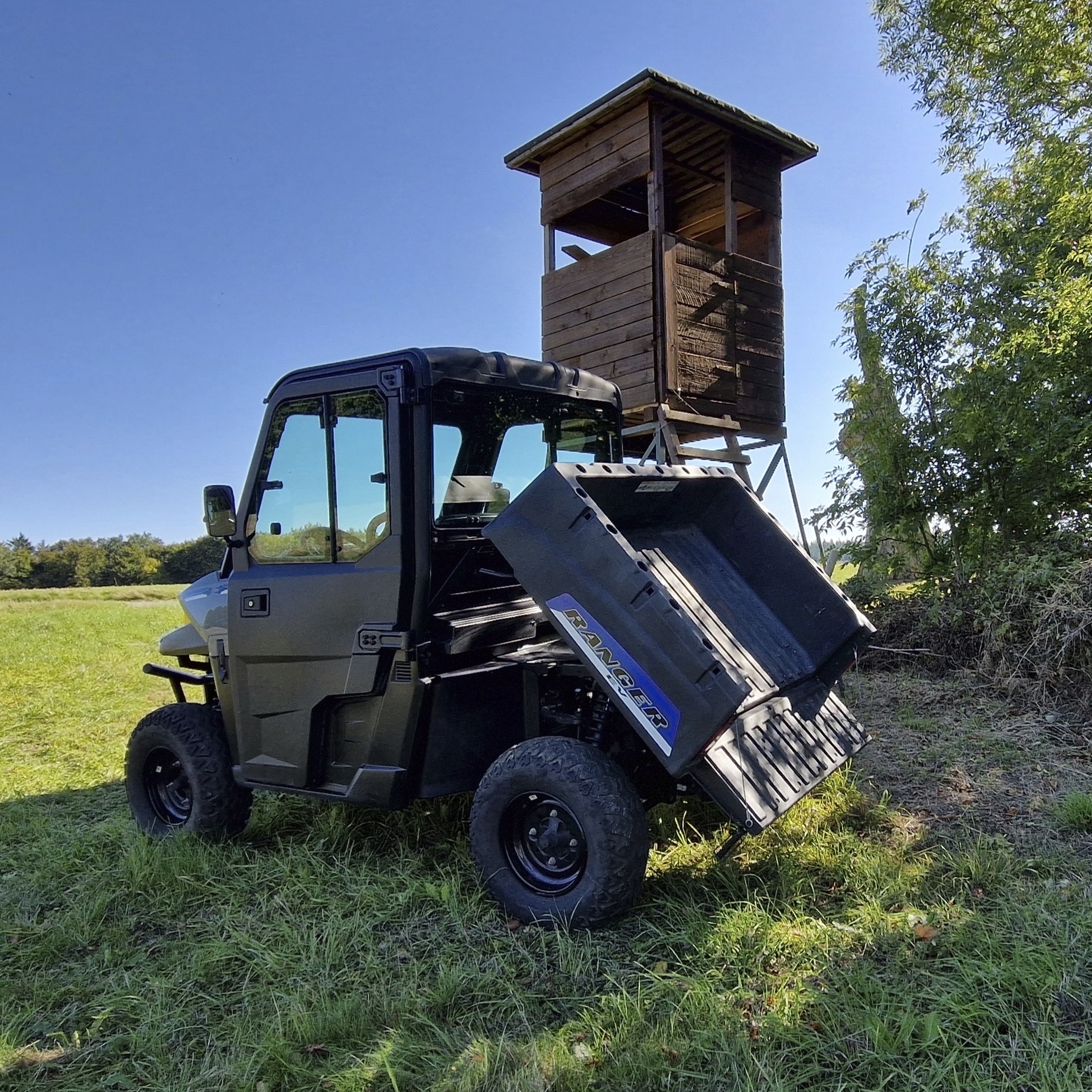 Polaris Ranger EV Grau MY2022 gebraucht – Bild 3