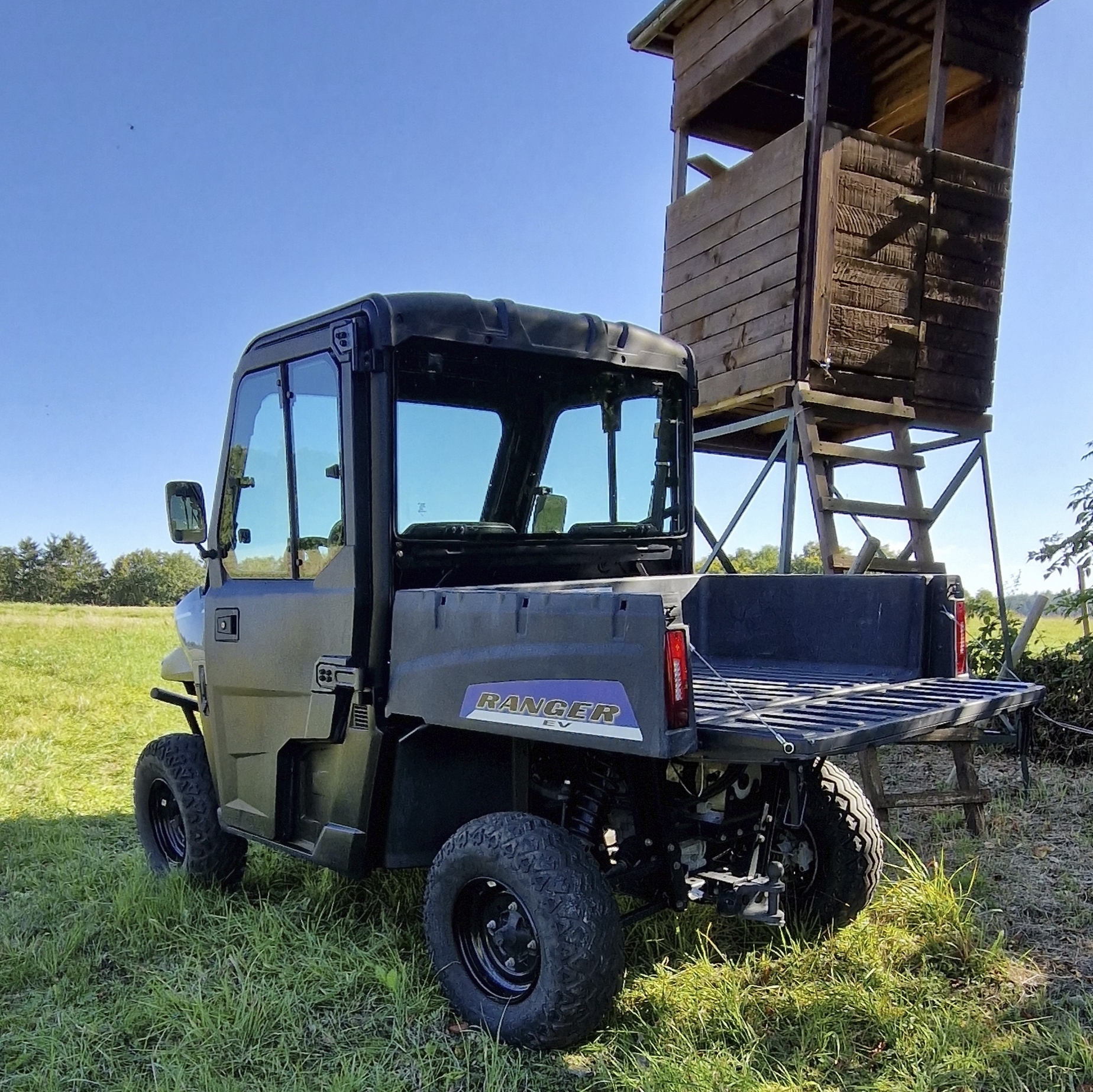 Polaris Ranger EV Grau MY2022 gebraucht – Bild 4